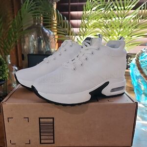 White Athletic Sneakers